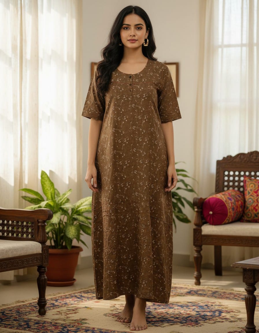 COTTON  NIGHTY AHMEDABAD 3XL