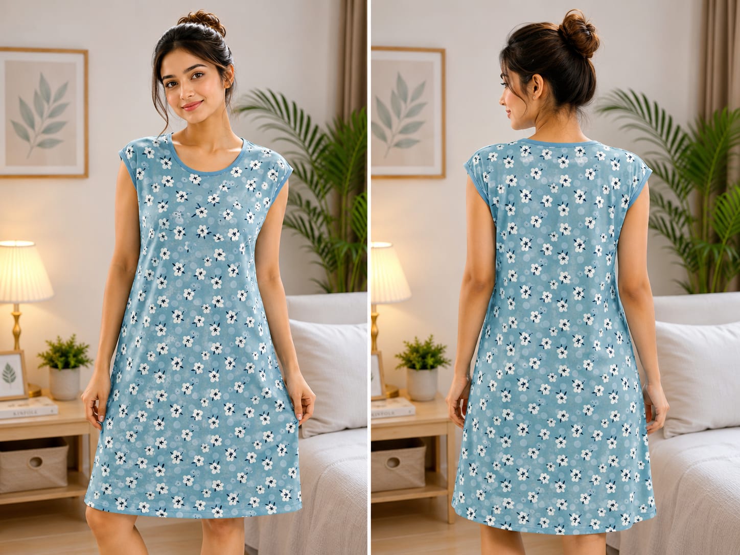 premium soft cotton nighty