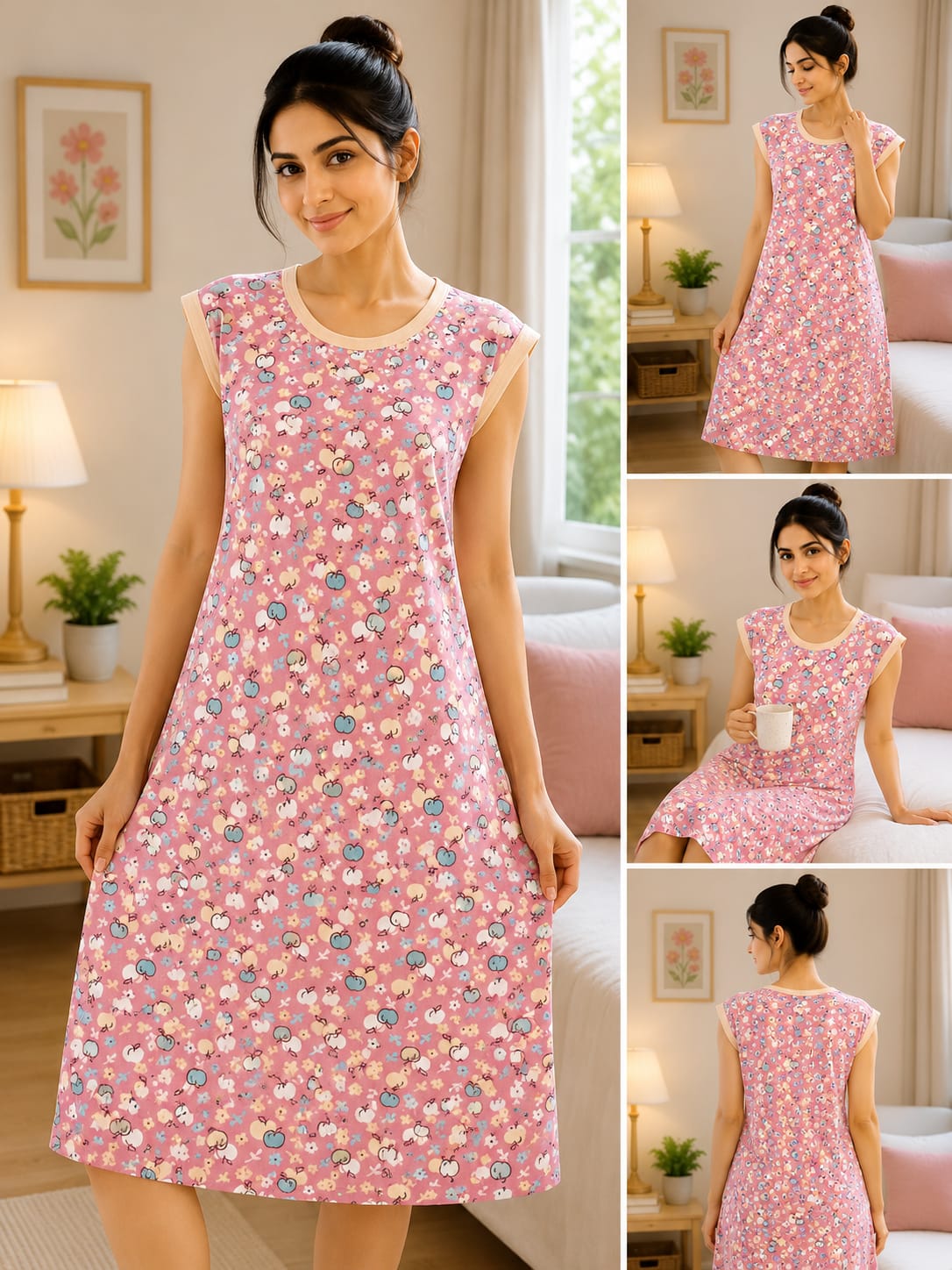 Premium soft cotton nighty