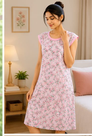 Premium soft cotton nighty