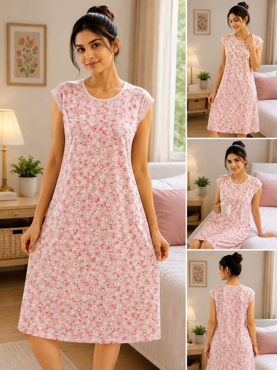Premium soft cotton nighty