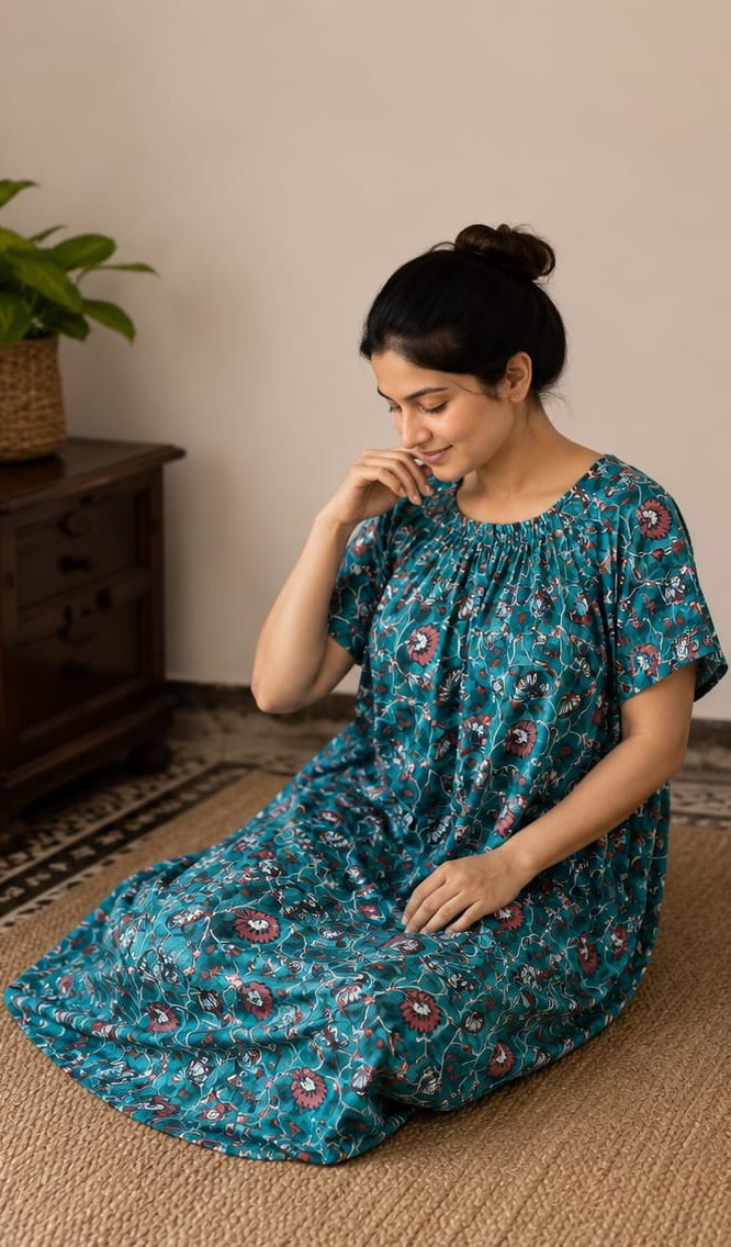 Premium soft cotton nighty