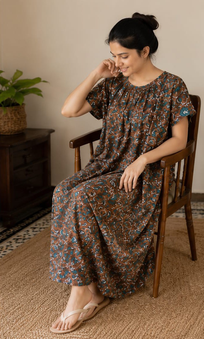 Premium soft cotton nighty