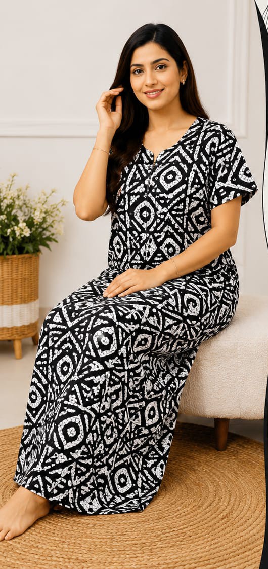Premium soft cotton nighty