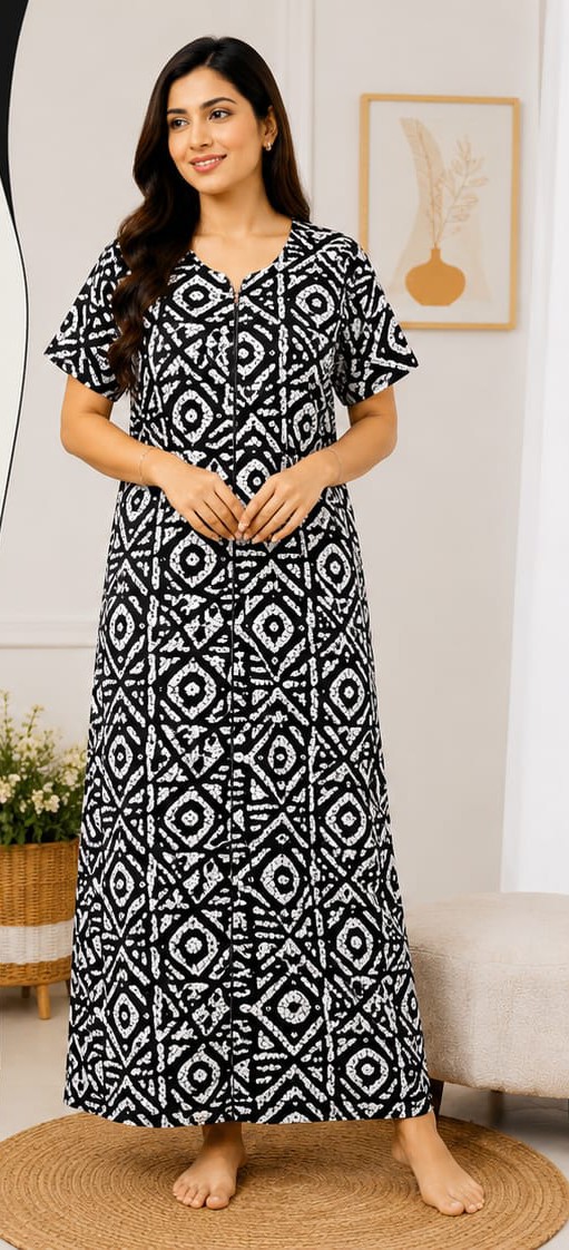 Premium soft cotton nighty