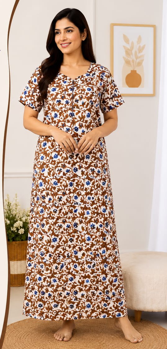 Premium soft cotton nighty