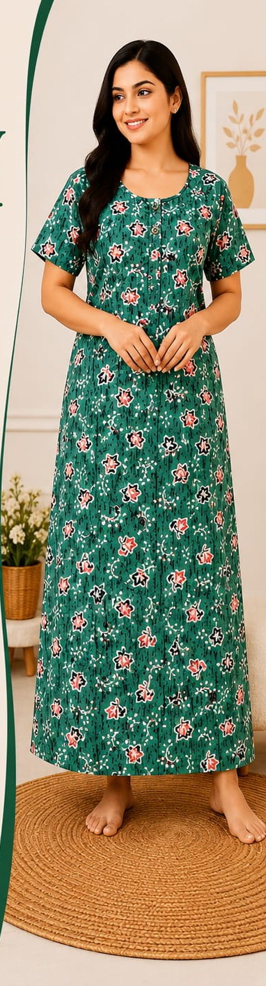 Premium soft cotton nighty