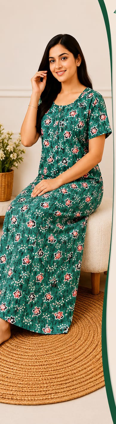 Premium soft cotton nighty