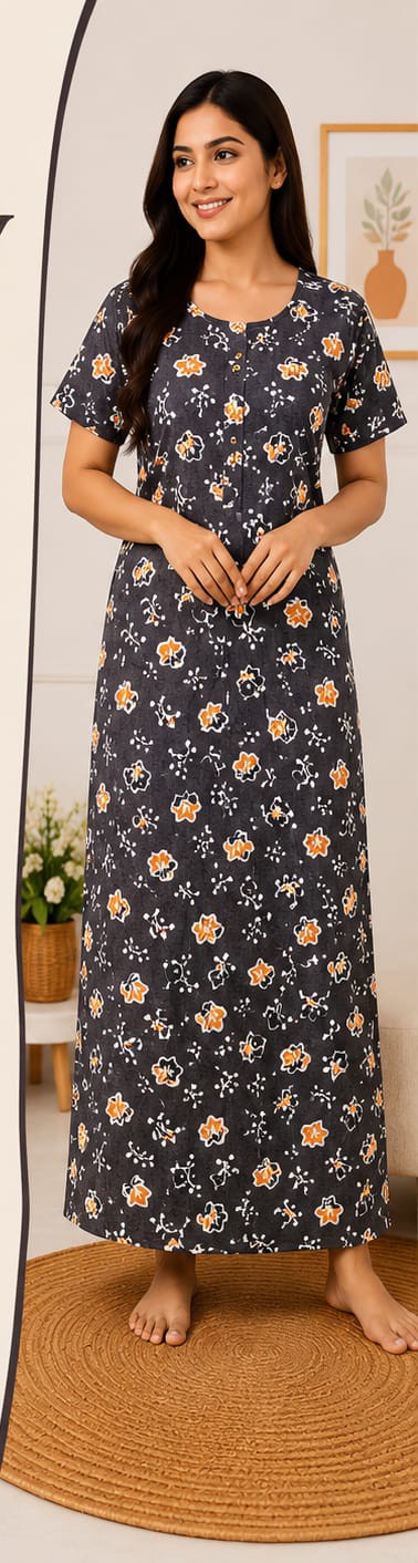 Premium soft cotton nighty