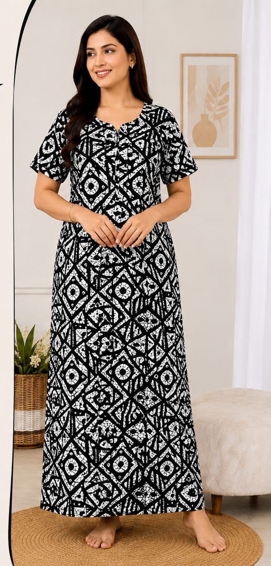 Premium soft cotton nighty