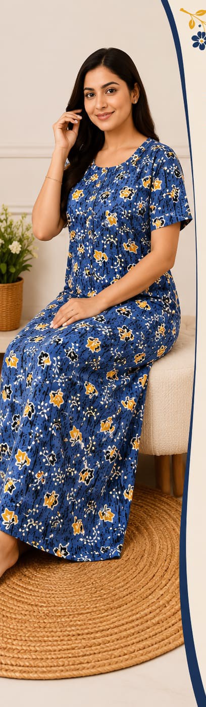 Premium soft cotton nighty