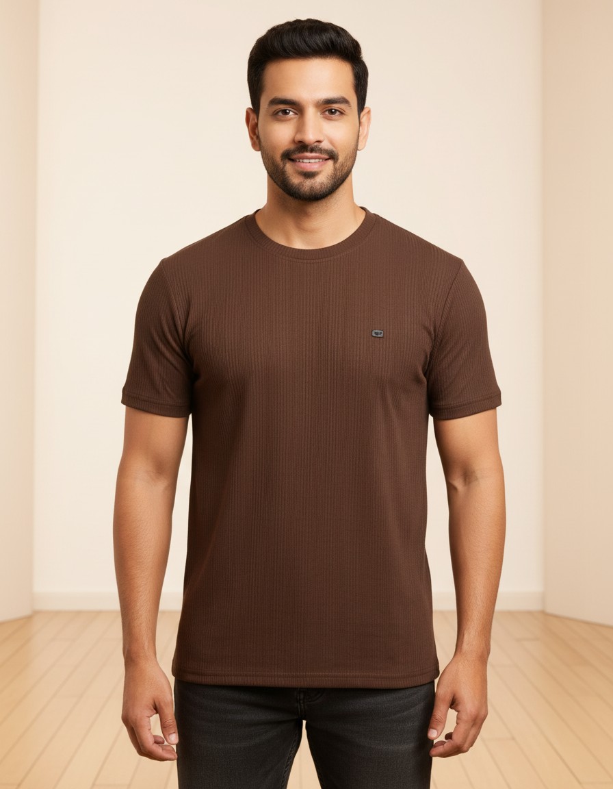 round neck half sleeve